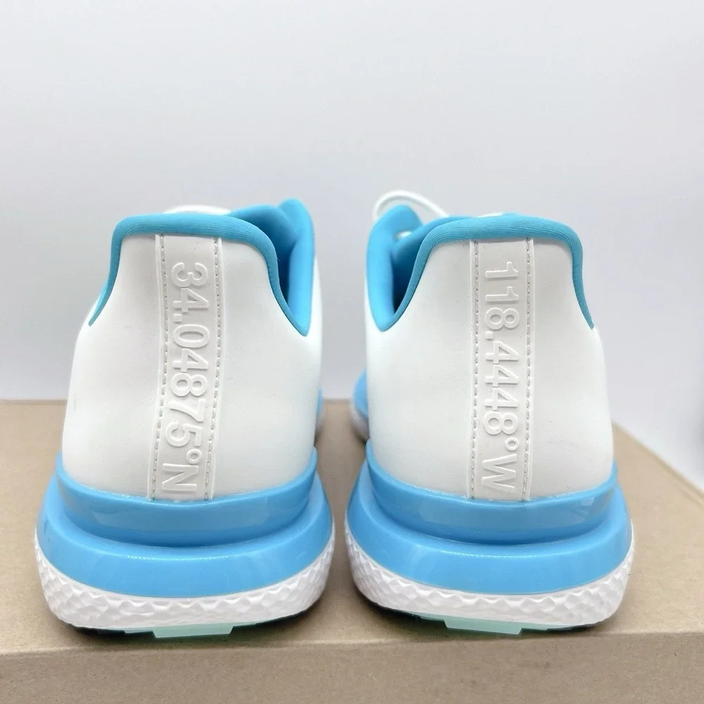 G/Fore Gallivan2R ⛳️ Golf Split Toe Shoe White Blue Men's US 9 (GMF000108)